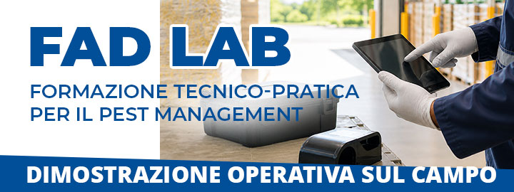 FAD-LAB formazione pratica per i professionisti della disinfestazione