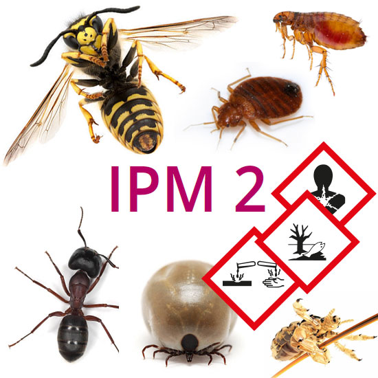 IPM 2 per la gestione e prevenzione di cimici dei letti, zecche, pulci, pidocchi, vespe, formiche.