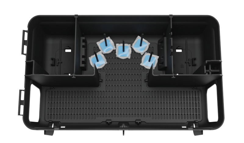 All In Box 5 aste per blocchi paraffinati