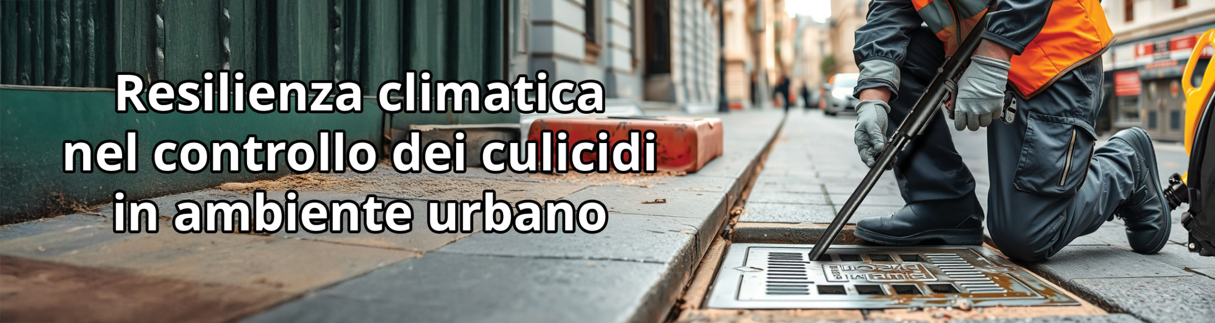 Resilienza climatica nel controllo dei culicidi in ambiente urbano