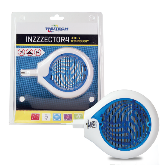 Inzzzector 4 è un repellente elettronico, contro insetti volanti.