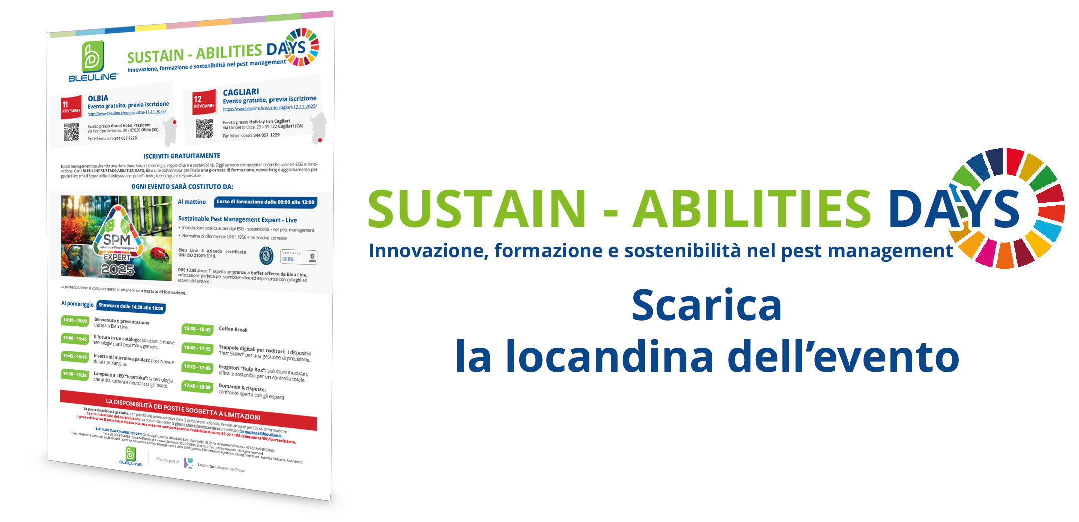 Locandina Workshop Olbia e Cagliari 11/2025